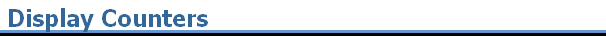 Display Counters